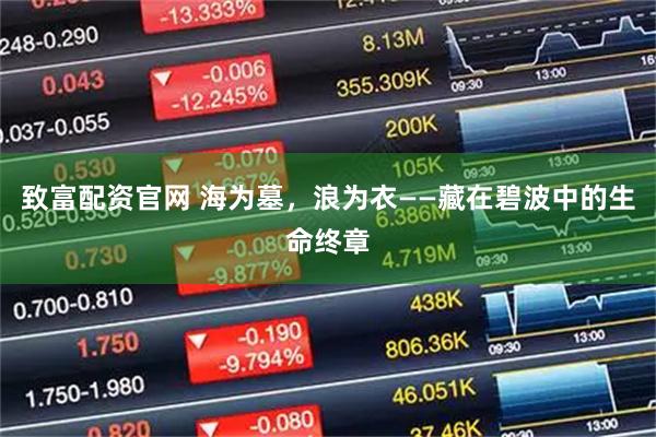 致富配资官网 海为墓，浪为衣——藏在碧波中的生命终章